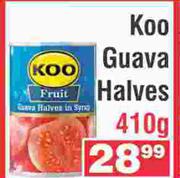 Koo Guava Halves-410g