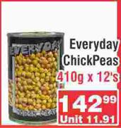 Everyday Chick Peas-410g x 12's