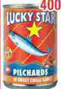 Lucky Star Fish-155g x 24's
