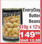 Flair Butter Beans-410g x 12's