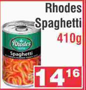 Rhodes Spaghetti-410g
