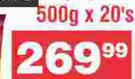 Fatti's & Moni's Spaghetti-500g x 20's