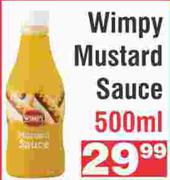 Wimpy Mustard Sauce-500ml