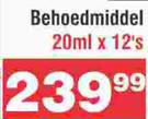 Lennon Behoedmiddel-20ml x 12's