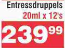 Lennon Entressdruppels-20ml x 12's