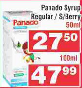 Panado Syrup Regular/S/Berry-50ml