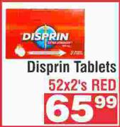 Disprin Tablets Red-52 x 2's