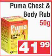 Puma Chest & Body Rub-50g