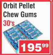 Orbit Pellet Chew Gums-30's