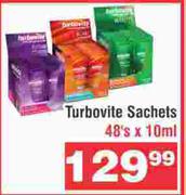 Turbovite Sachets-48's x 10ml