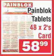 Painblok Tablets Card-48 x 2's