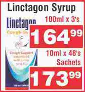 Linctagon Syrup-100ml x 3's