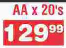 Everyday Batteries AA x 20's