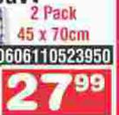 Blossom Heavy Dish Cloths 2 Pack 0606110523950-45 x 70cm