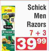 Schick Men Razors 7 + 3