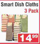 Smart Dish Cloths 3 Pack