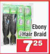 Ebony Hair Braid