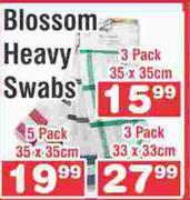 Blossom Heavy Swabs 3 Pack-35 x 35cm