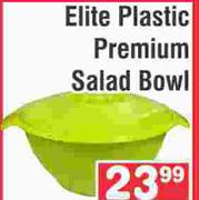Elite Plastic Premium Salad Bowl
