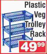 Plastic Veg Trolley Rack