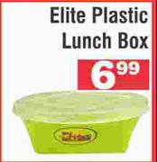 Elite Plastic Lunch Box
