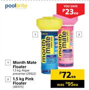 Pool Brite 1.5kg Pink Floater-Each