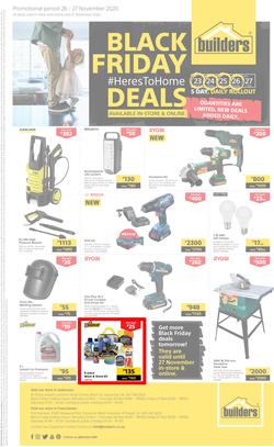 Builders Botswana : Black Friday (26 November - 27 November 2020), page 1