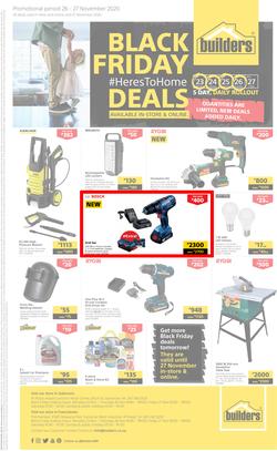 Builders Botswana : Black Friday (26 November - 27 November 2020), page 1