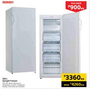 Goldair 250Ltr Upright Freezer GSF-250-Each
