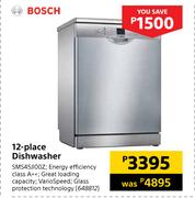 Bosch 12 Place Dishwasher SMS45JI00Z
