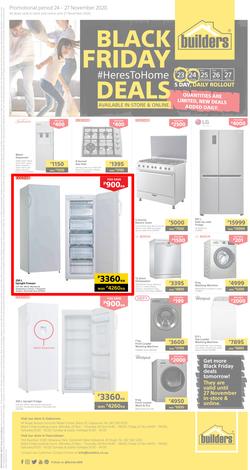 Builders Botswana : Black Friday (24 November - 27 November 2020), page 1