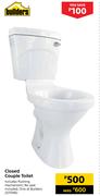 Builders Closed Couple Toilet