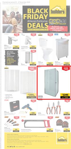 Builders Botswana : Black Friday (25 November - 27 November 2020), page 1