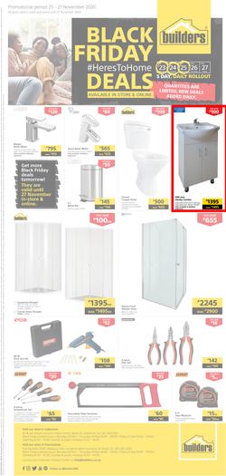 Builders Botswana : Black Friday (25 November - 27 November 2020), page 1