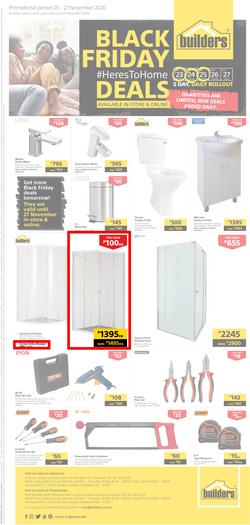 Builders Botswana : Black Friday (25 November - 27 November 2020), page 1