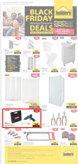 Builders Botswana : Black Friday (25 November - 27 November 2020), page 1