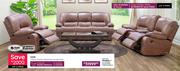 Grafton Everest Utah 3 Piece 3 Action Reclining Lounge Suite