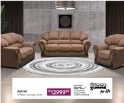 Gomma Gomma Astrid 3 Piece Lounge Suite