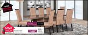 Meridian Table + 8 Meridian Chairs