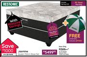 0Restonic Jasmine Queen 152cm Base Set