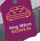 Sealy Salvador King 183cm Base Set