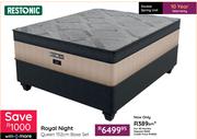 Restonic Royal Night Queen 152cm Base Set
