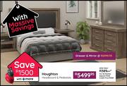 Houghton Headboard & Pedestals