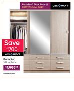 Paradiso 3 Door Robe