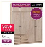 Heritage 180 Built In Robe