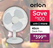 Orion 40cm Desk Fan