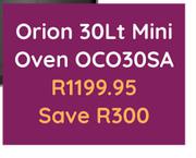 Orion 30L Mini Oven OCO30SA