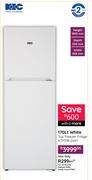 KIC 170L White Top Freezer/Fridge KTF518-2WH