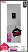 Defy 323L Metallic Fridge/Freezer DAC627