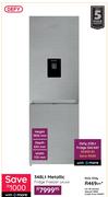 Defy 348L Metallic Fridge Freezer DAC645